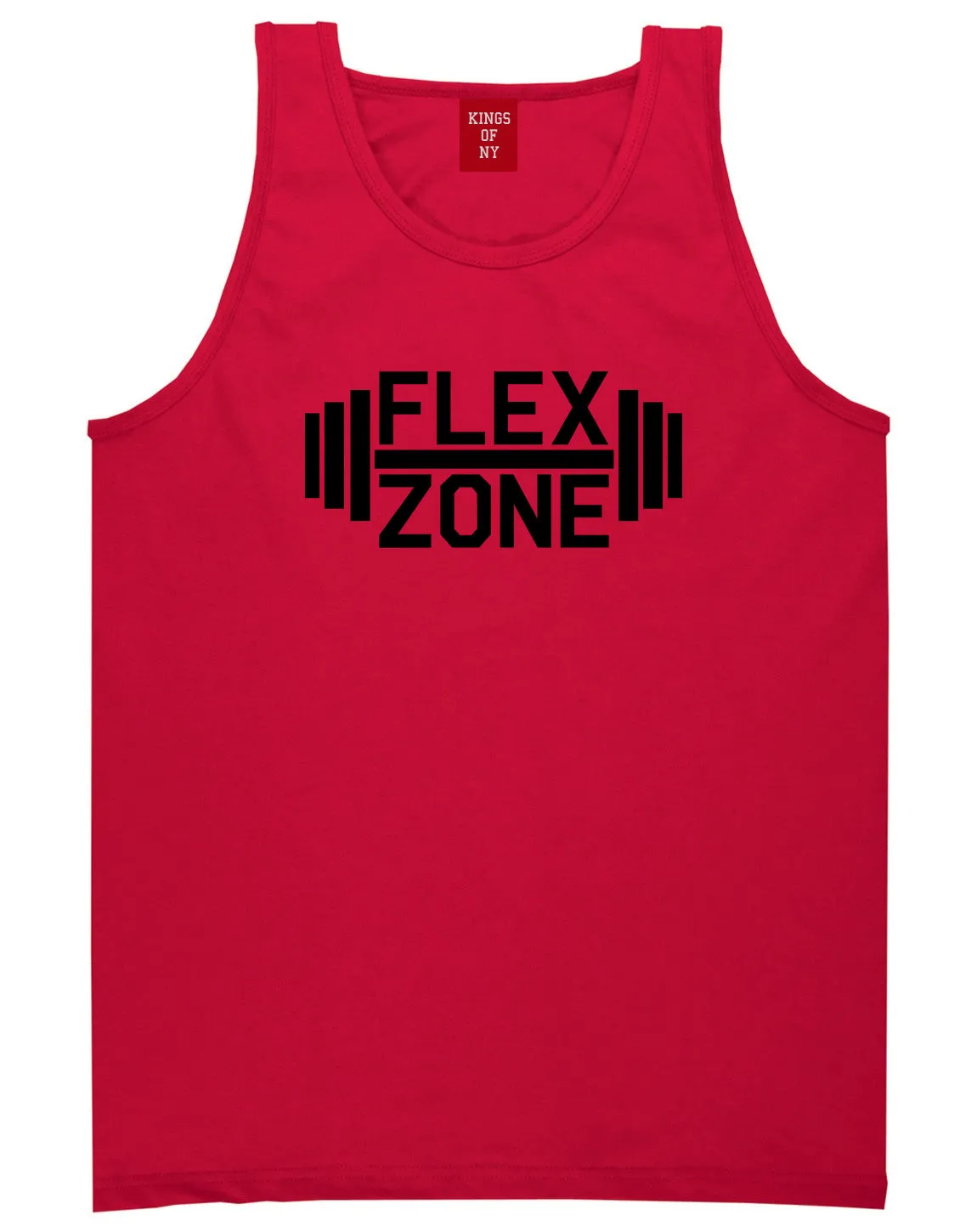 Flex Zone Fitness Gym Mens Tank Top Shirt