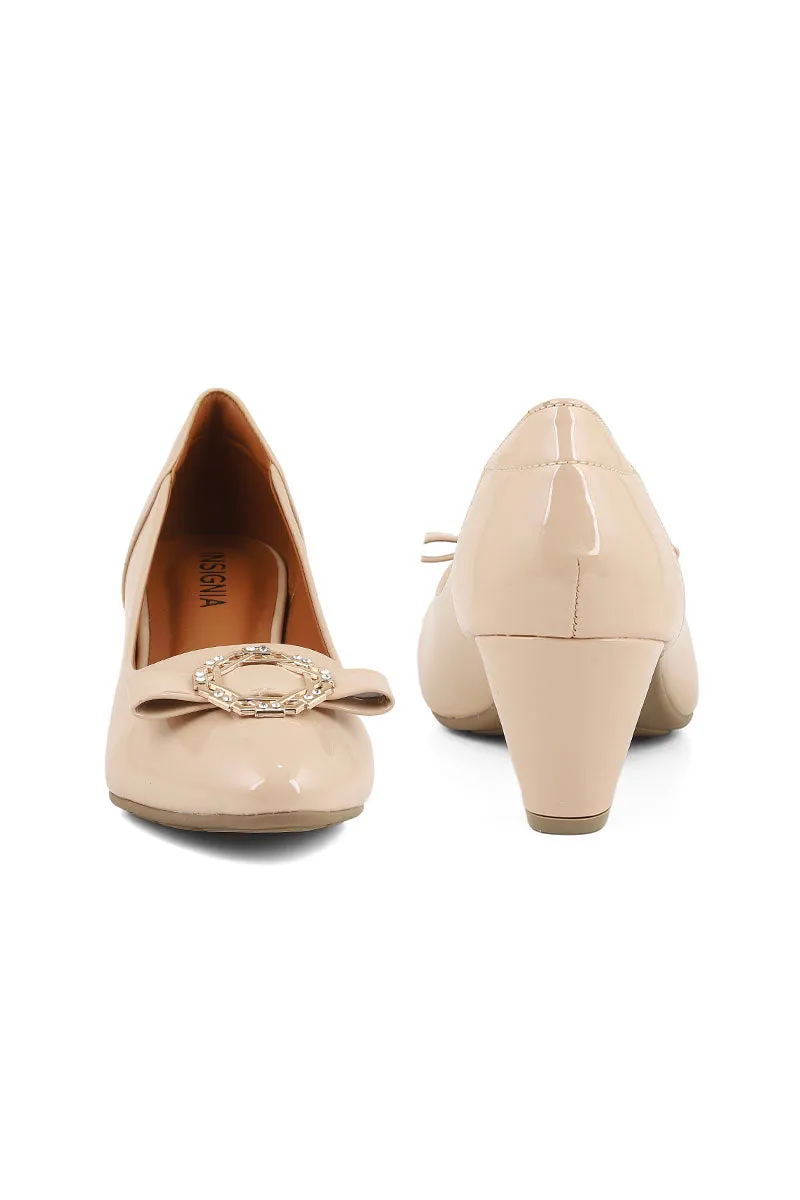 Formal Court Shoes I44435-Beige