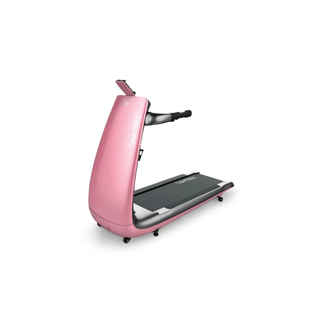 Fuji BeHealthy Treadmills White, Red, Pink | Cybertrek | Home Treadmills | UK Foldable Running Machine| Cardio at Home