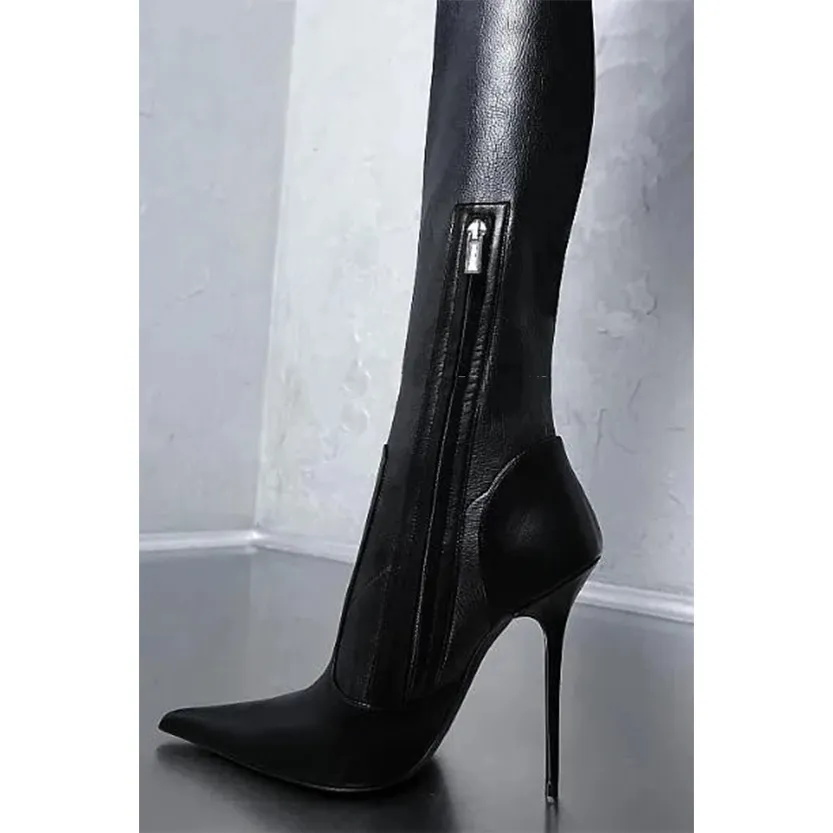 Funki Buys | Boots | Women's Luxury Thigh High Stiletto Boots