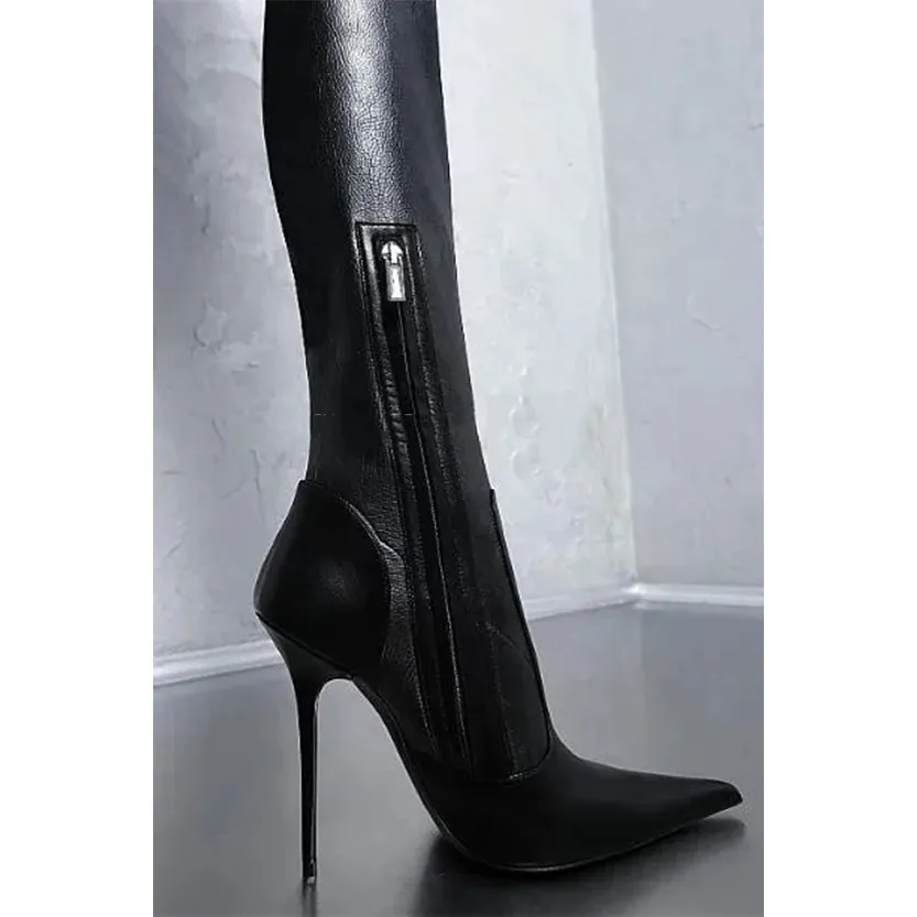 Funki Buys | Boots | Women's Luxury Thigh High Stiletto Boots