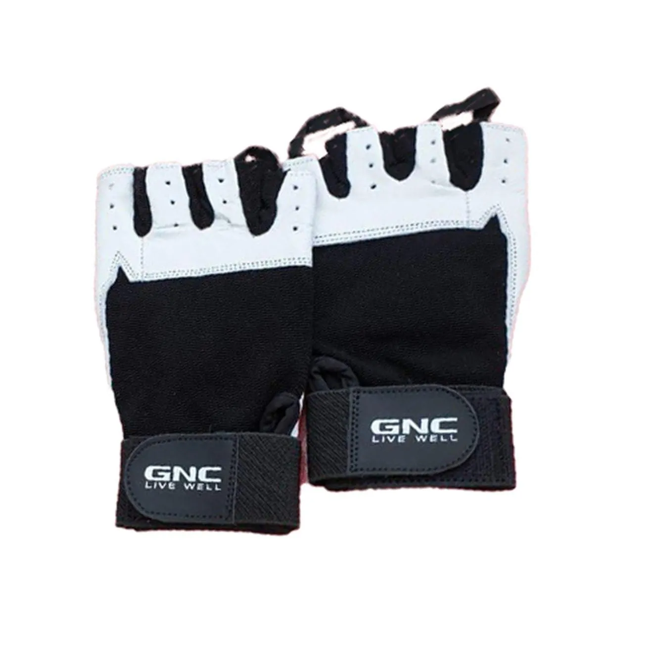 GNC - Gym Leather Gloves White