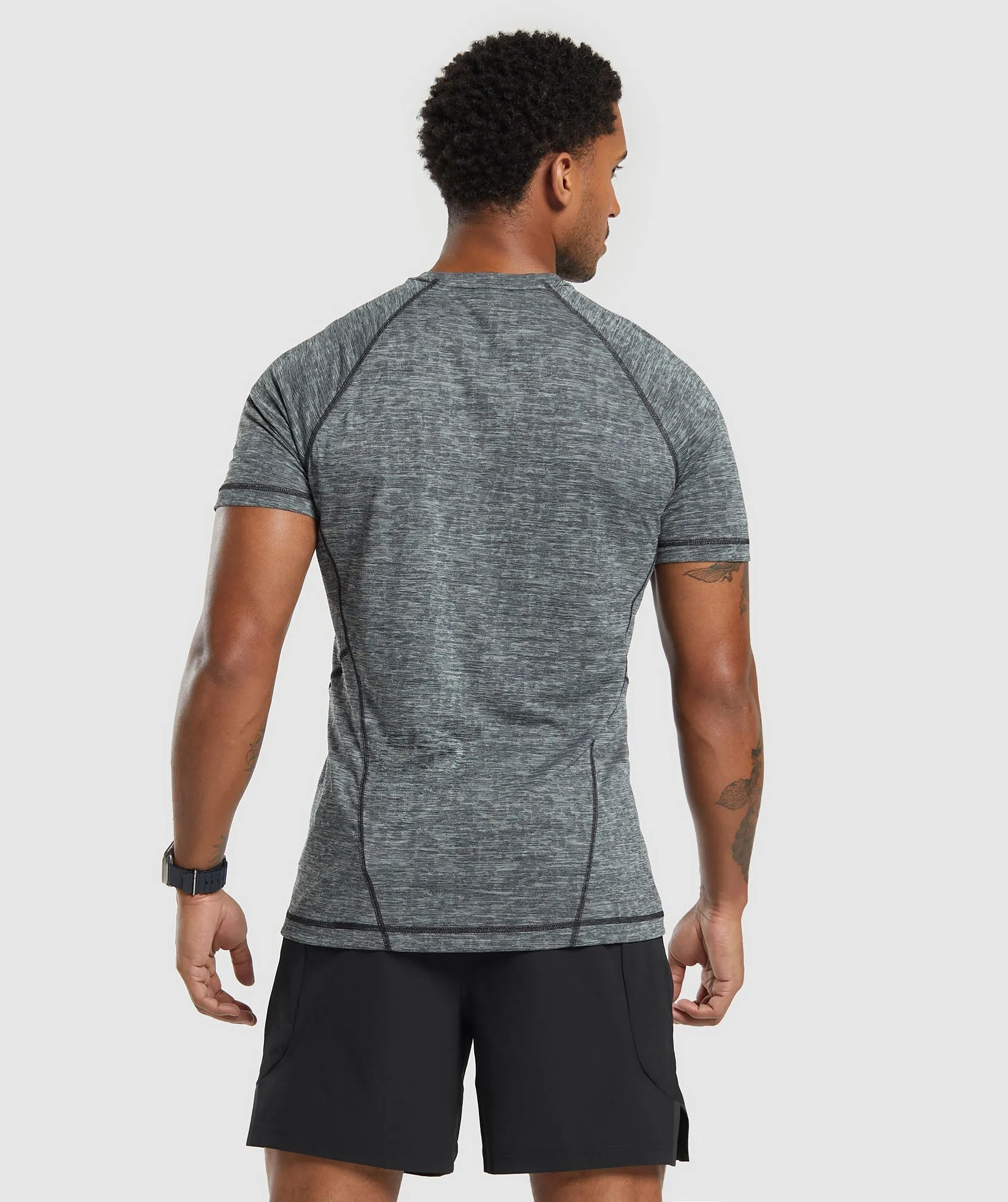 Gymshark Apex T-Shirt - Unit Green/Black