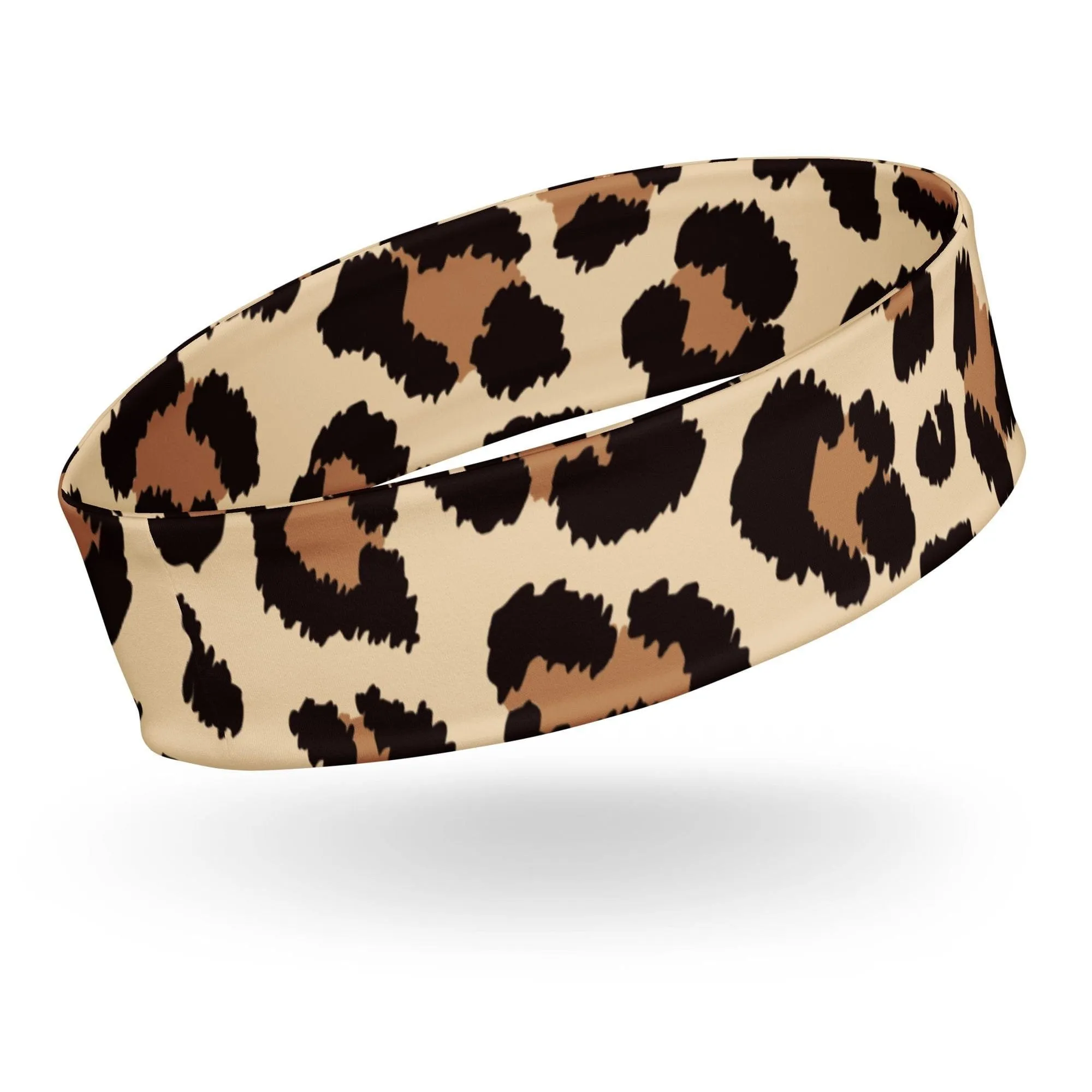 Headband with Leopard Print - Stylish & Comfortable Accessory for Men and Women