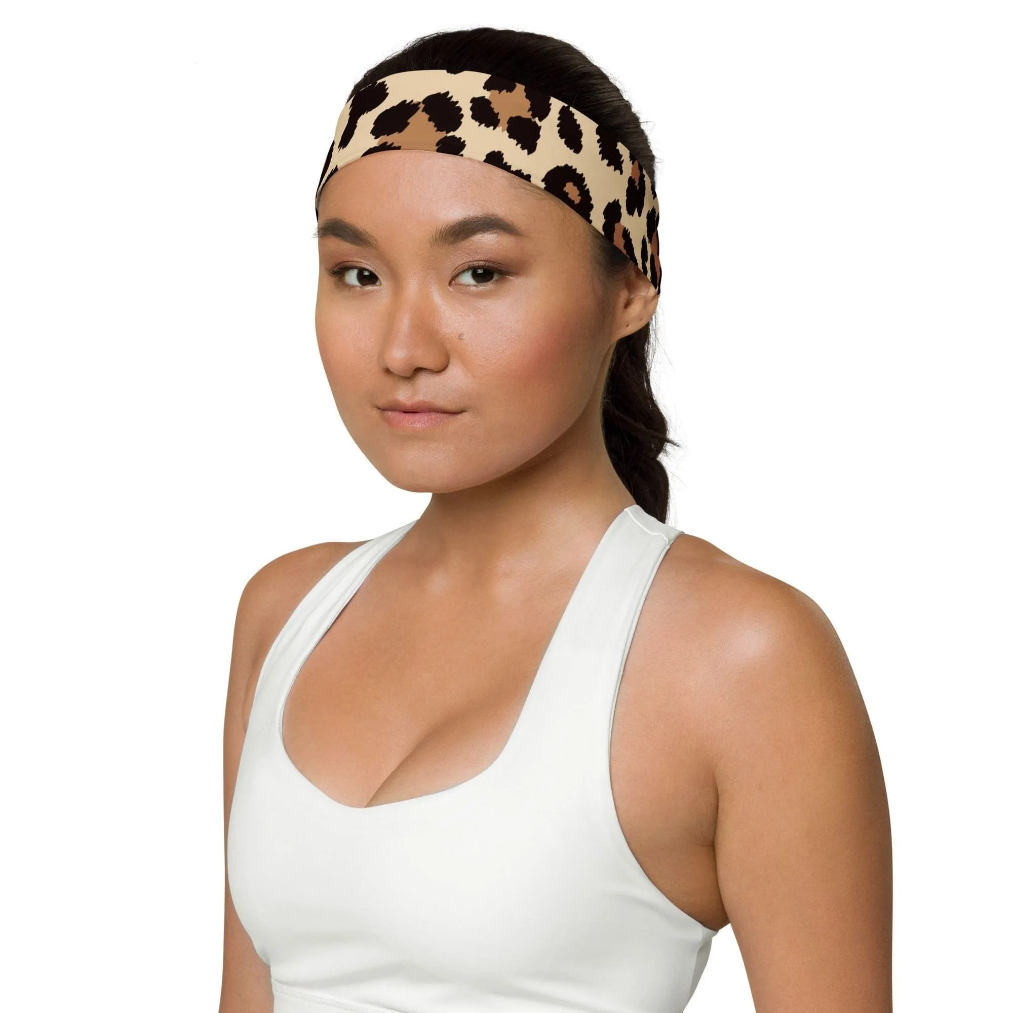 Headband with Leopard Print - Stylish & Comfortable Accessory for Men and Women