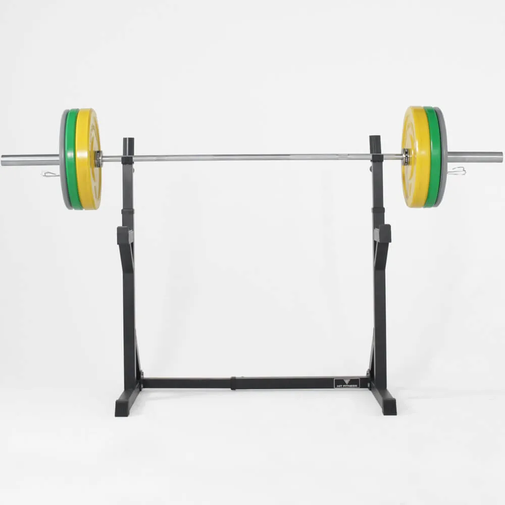 Hit Fitness Core Pack 80kg | Standard Rack & Coloured Bumper Plates