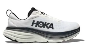 Hoka Bondi 8 White Black Men's