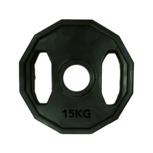 Irm-Fitness Factory Rubber Coated Op Plates 15Kg Ng Fitness Weight Black Op-001