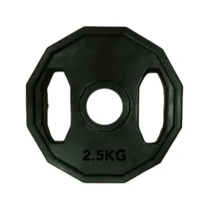 Irm-Fitness Factory Rubber Coated Op Plates 2.5Kg Fitness Weight Black