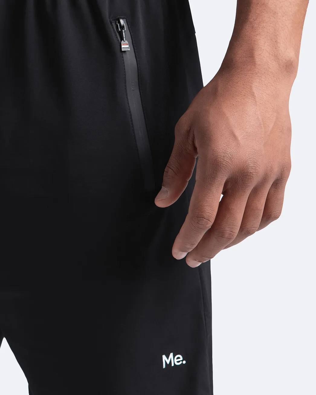 Jet Black Gym Shorts