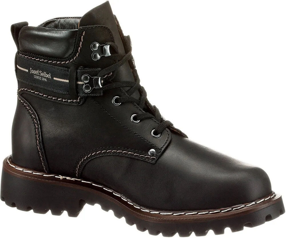 JOSEF SEIBEL Adelboden lace-up boots, black