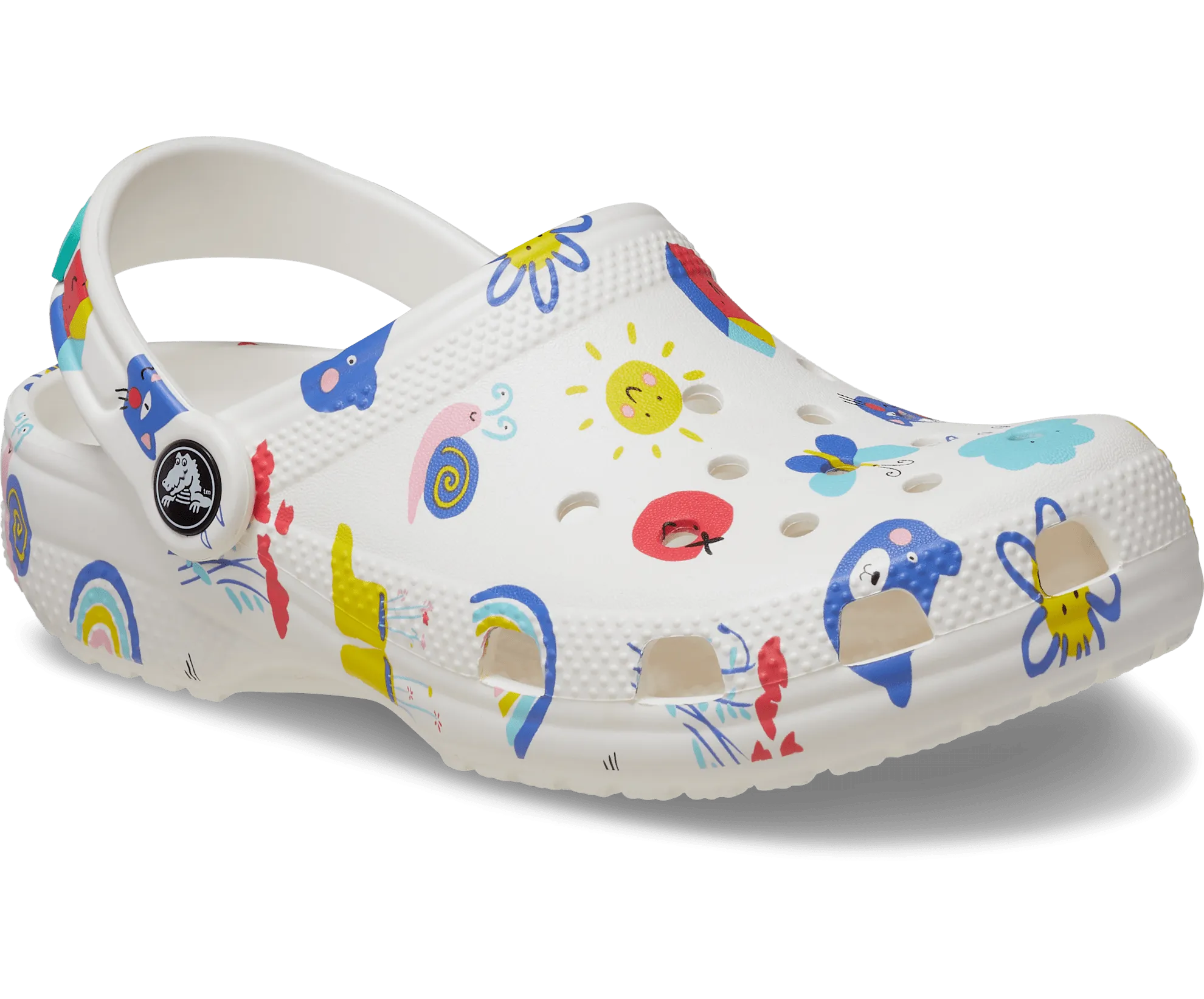 Kids‚Äô Classic Doodle Print Clog