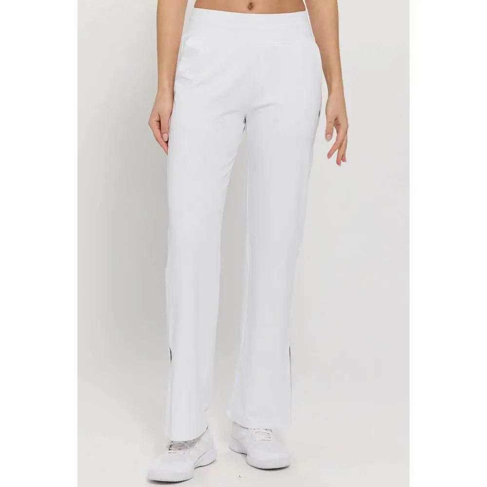 Lija Women's Wide Leg Pant - White