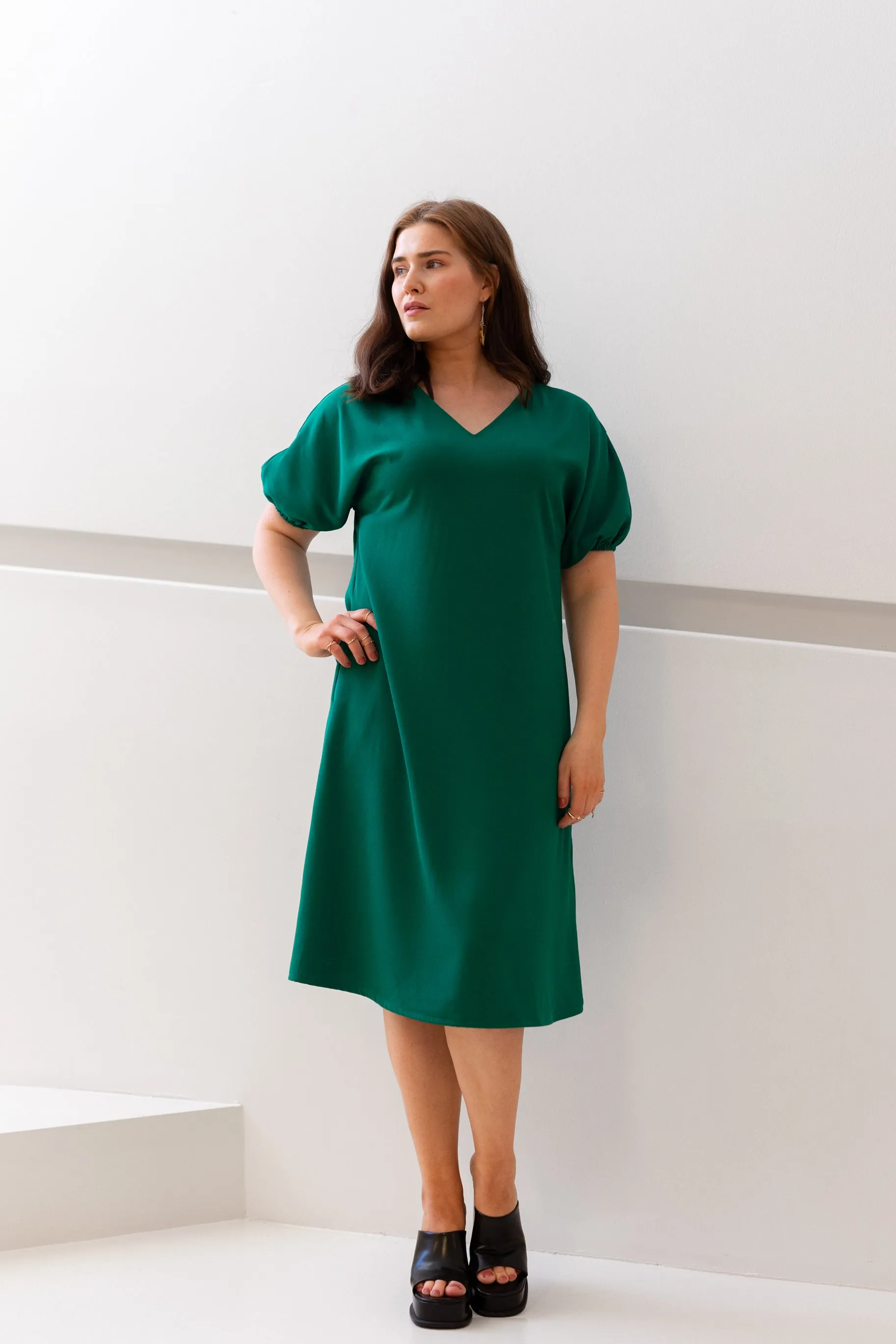 Livia Dress Green