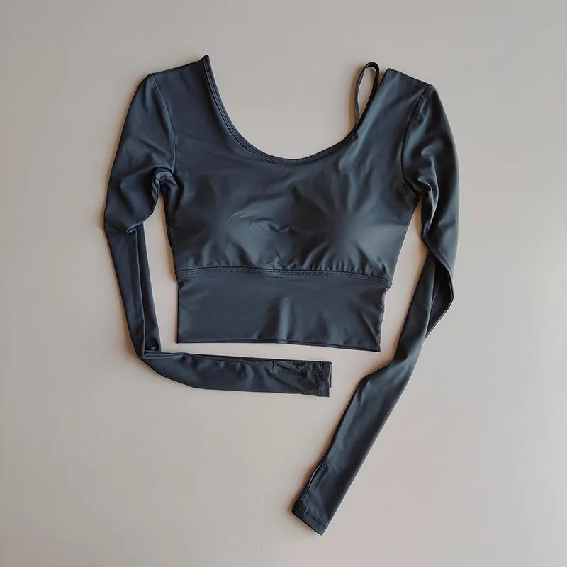 Long Sleeve Crop Top