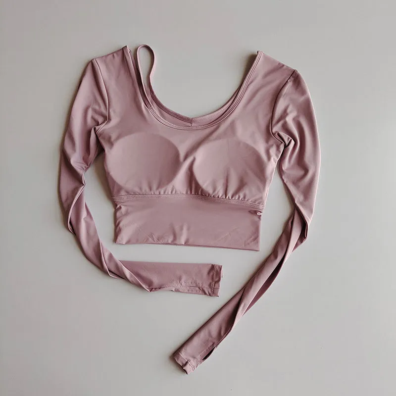 Long Sleeve Crop Top