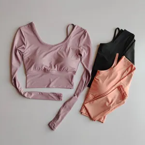 Long Sleeve Crop Top