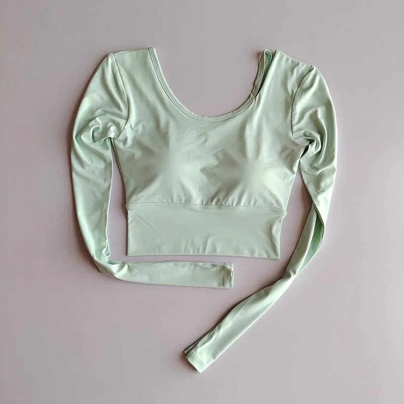 Long Sleeve Crop Top