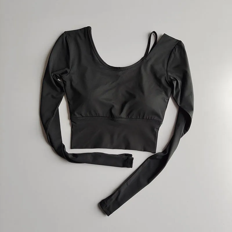 Long Sleeve Crop Top