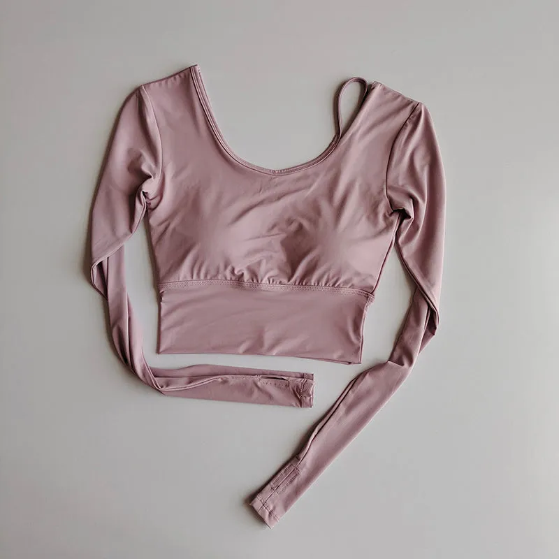 Long Sleeve Crop Top