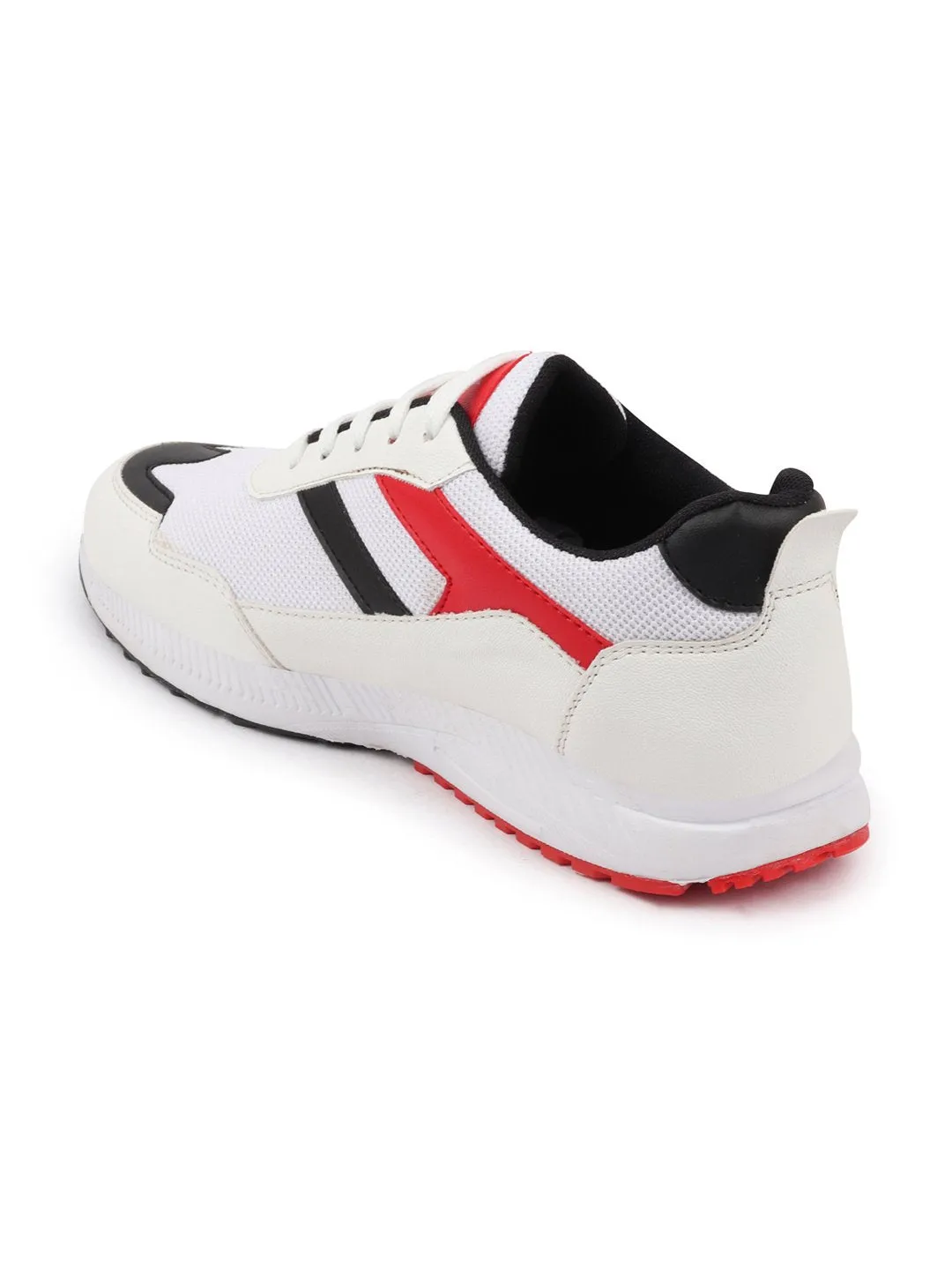 Men White Sports & Outdoor Running Shoes