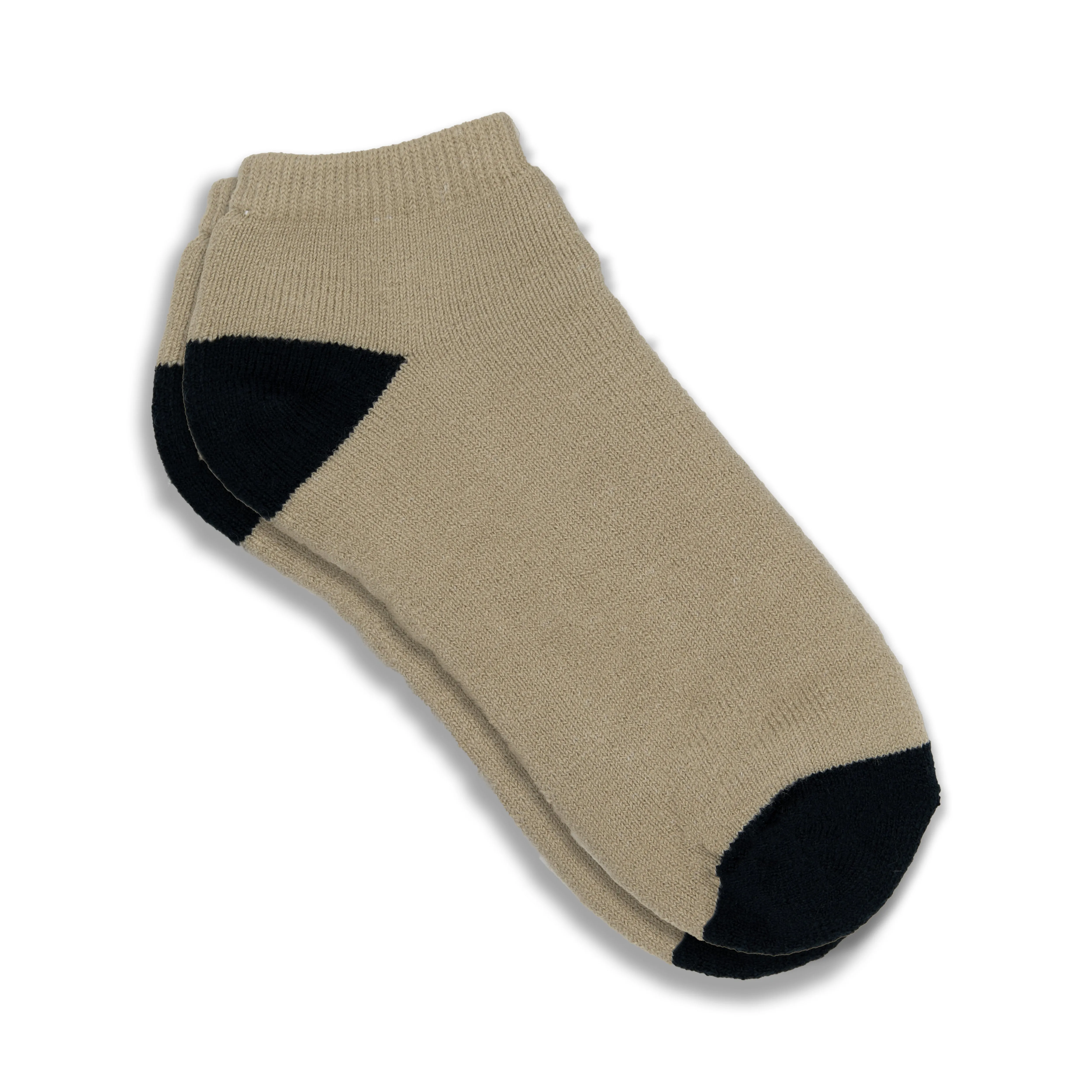 Men’s Colored Heel & Toe Low Cut Heat Socks