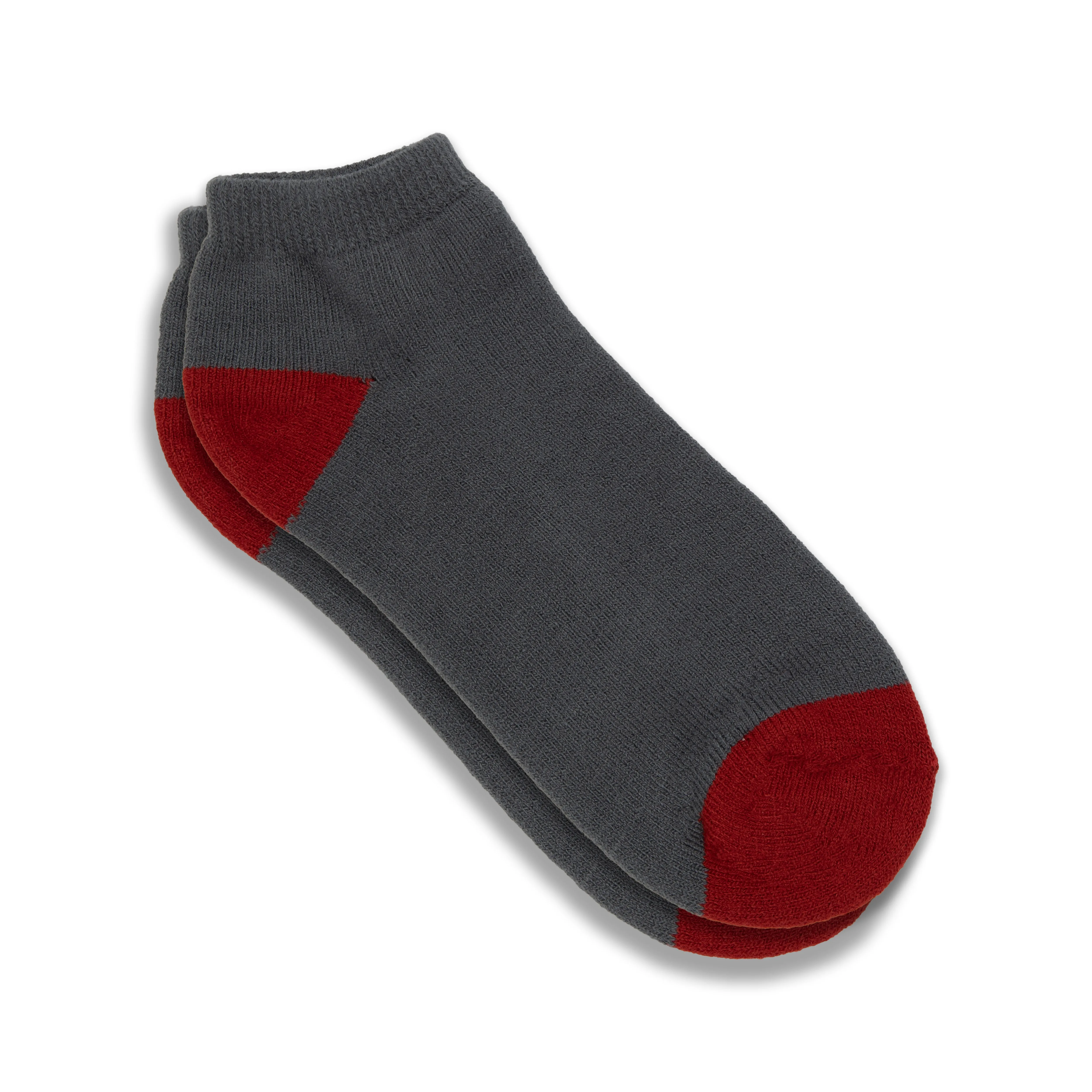 Men’s Colored Heel & Toe Low Cut Heat Socks