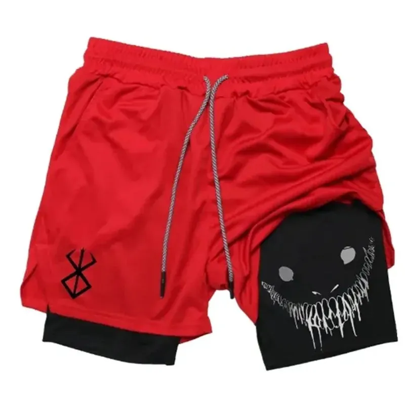 Men'S Fitness Training Skinny Shorts