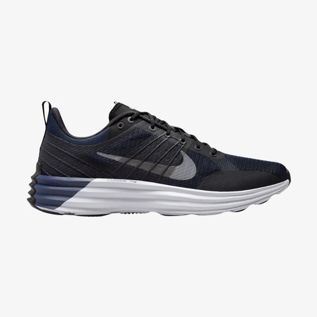 mens nike lunar roam (black/reflect silver/navy)