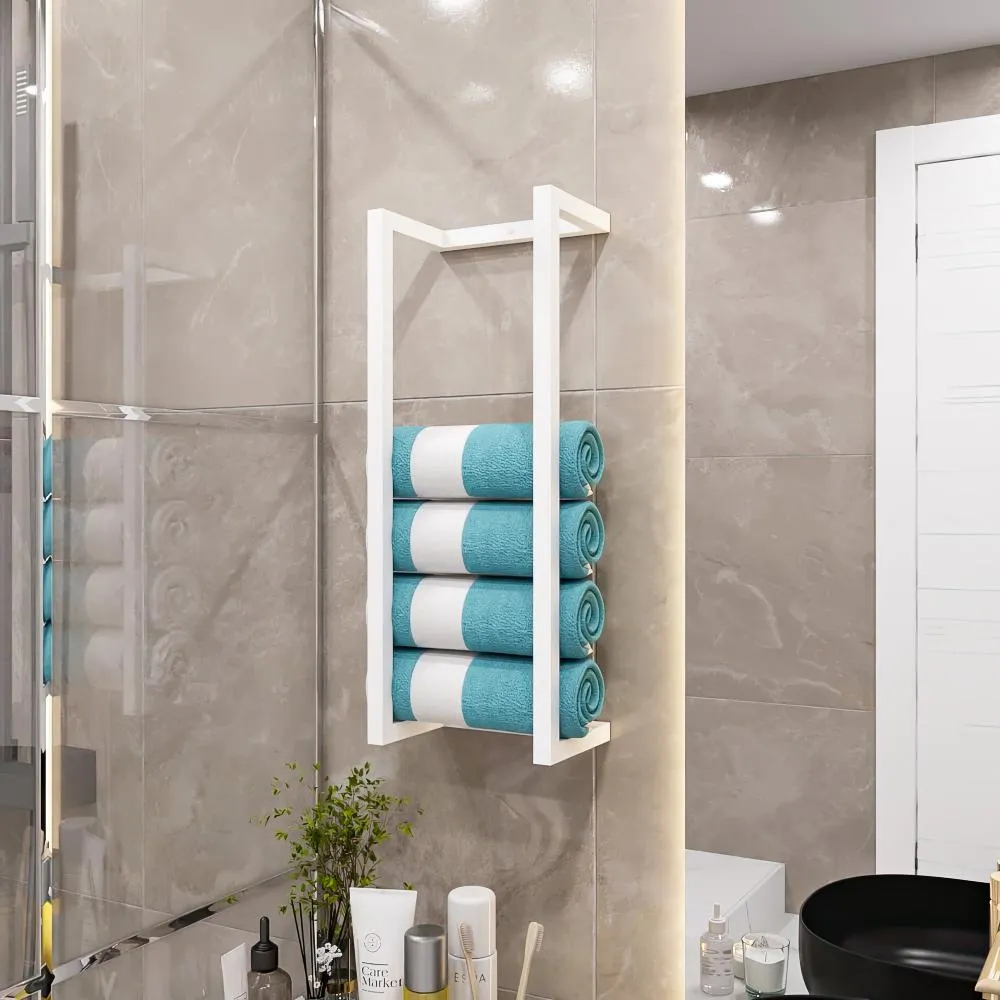 Modern Towel & Blanket Storage Rack