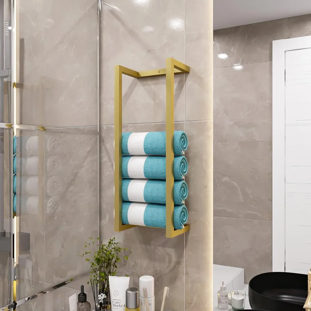 Modern Towel & Blanket Storage Rack