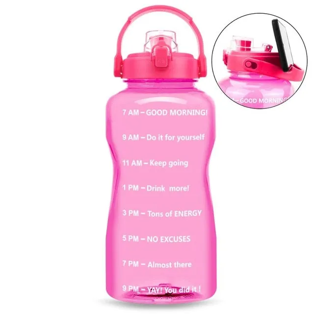 Motivational Gym Fitness Water Bottle - BPA Free