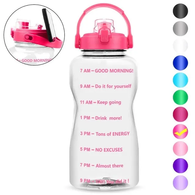 Motivational Gym Fitness Water Bottle - BPA Free