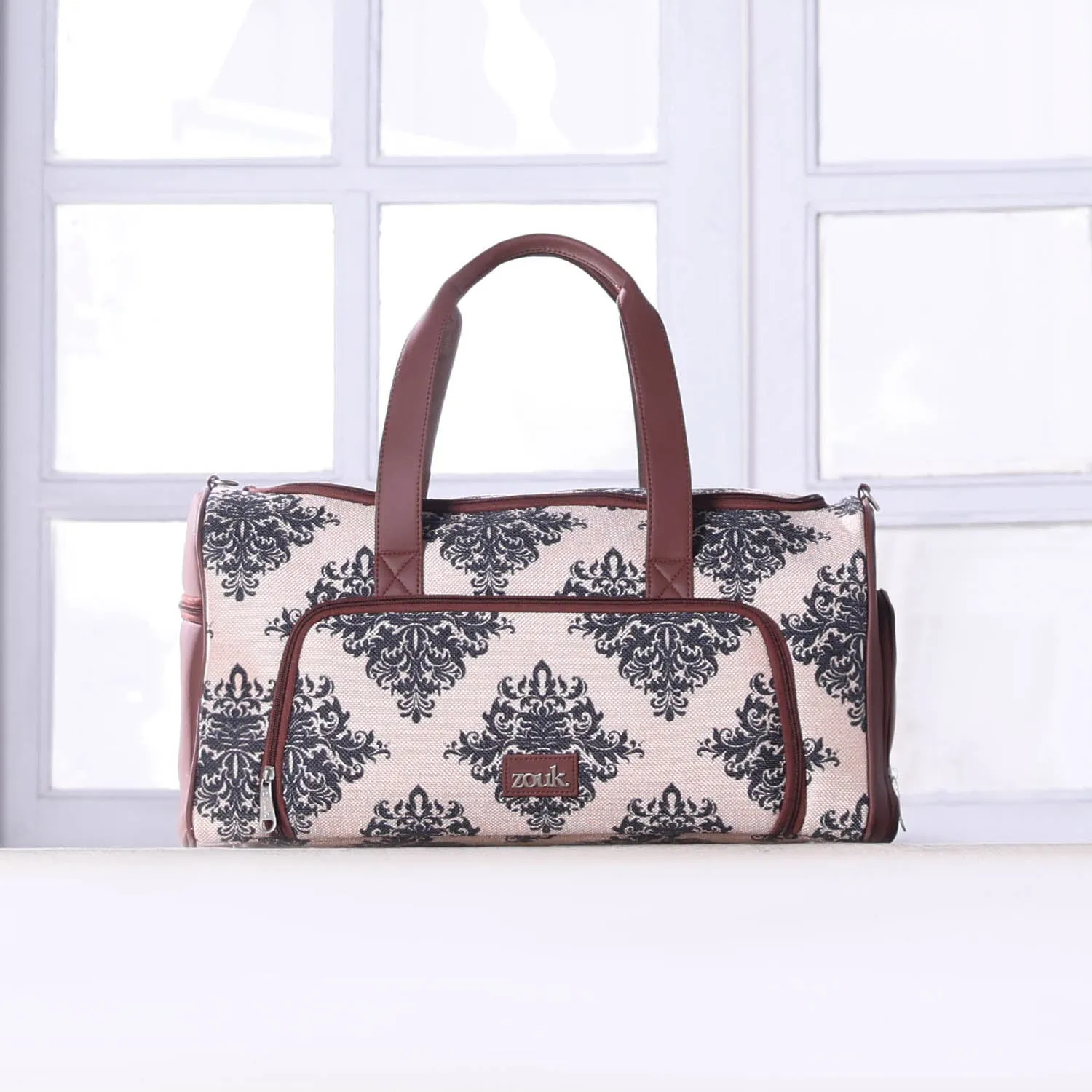 Mughal Motif Weekender Duffel Bag