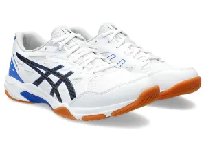 new - Asics Gel-Rocket 11 Men's Court Shoes, White / Black