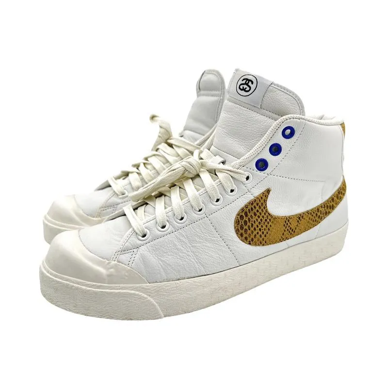 Nike All Court Mid Supreme Stussy White