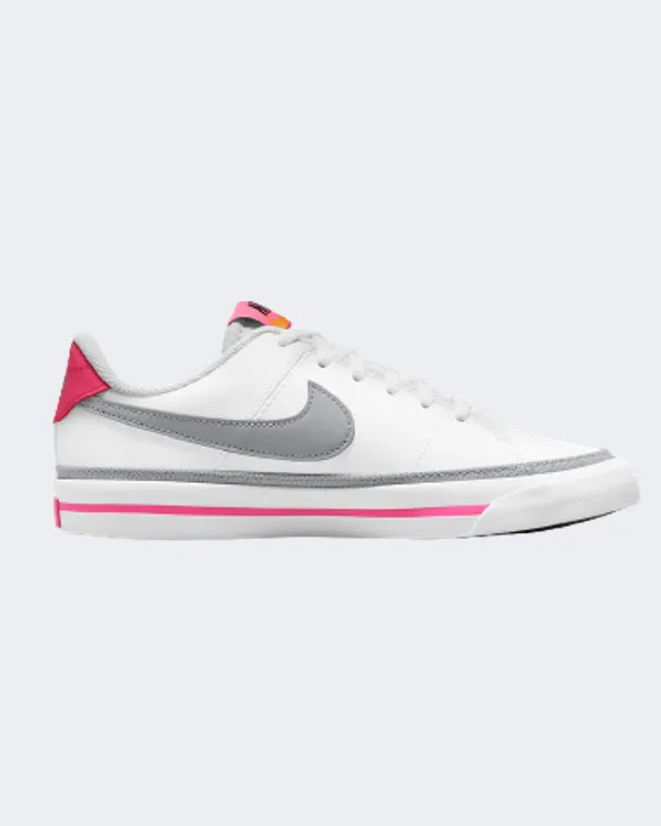 Nike Court Legacy Kids Lifestyle Shoes White/Pink