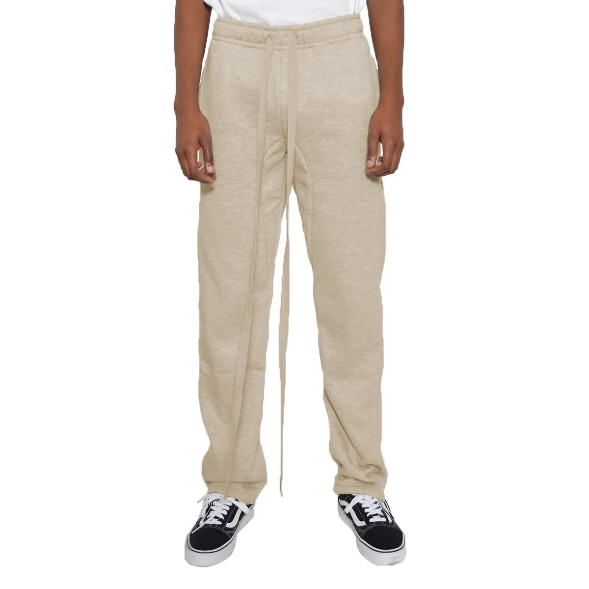 Oatmeal Fleece Toggle Sweats