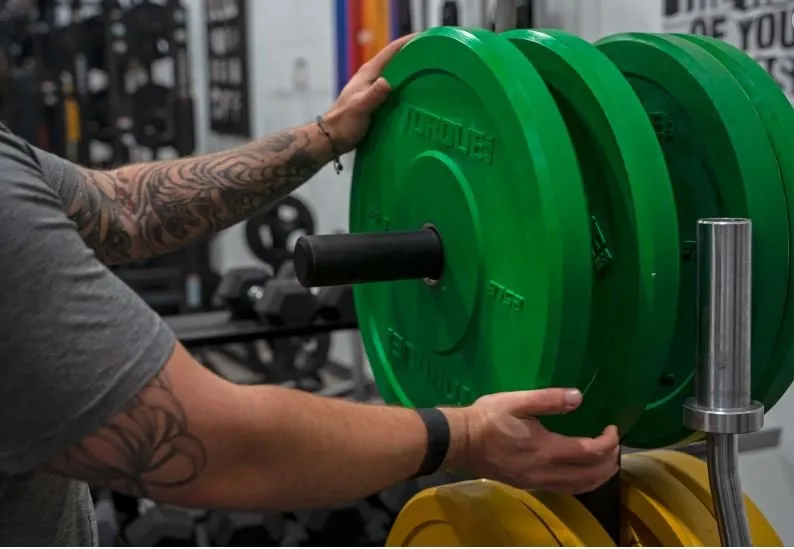 Olympic Plate Tree   Barbell Storage (Torque Fitness)