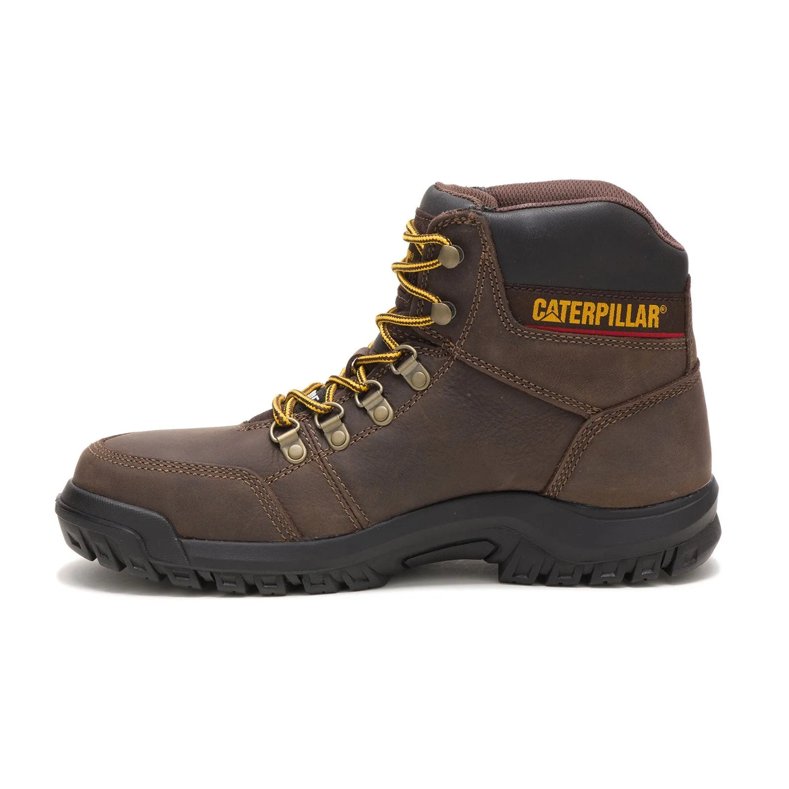 Outline Steel-Toe Work Boot Brown