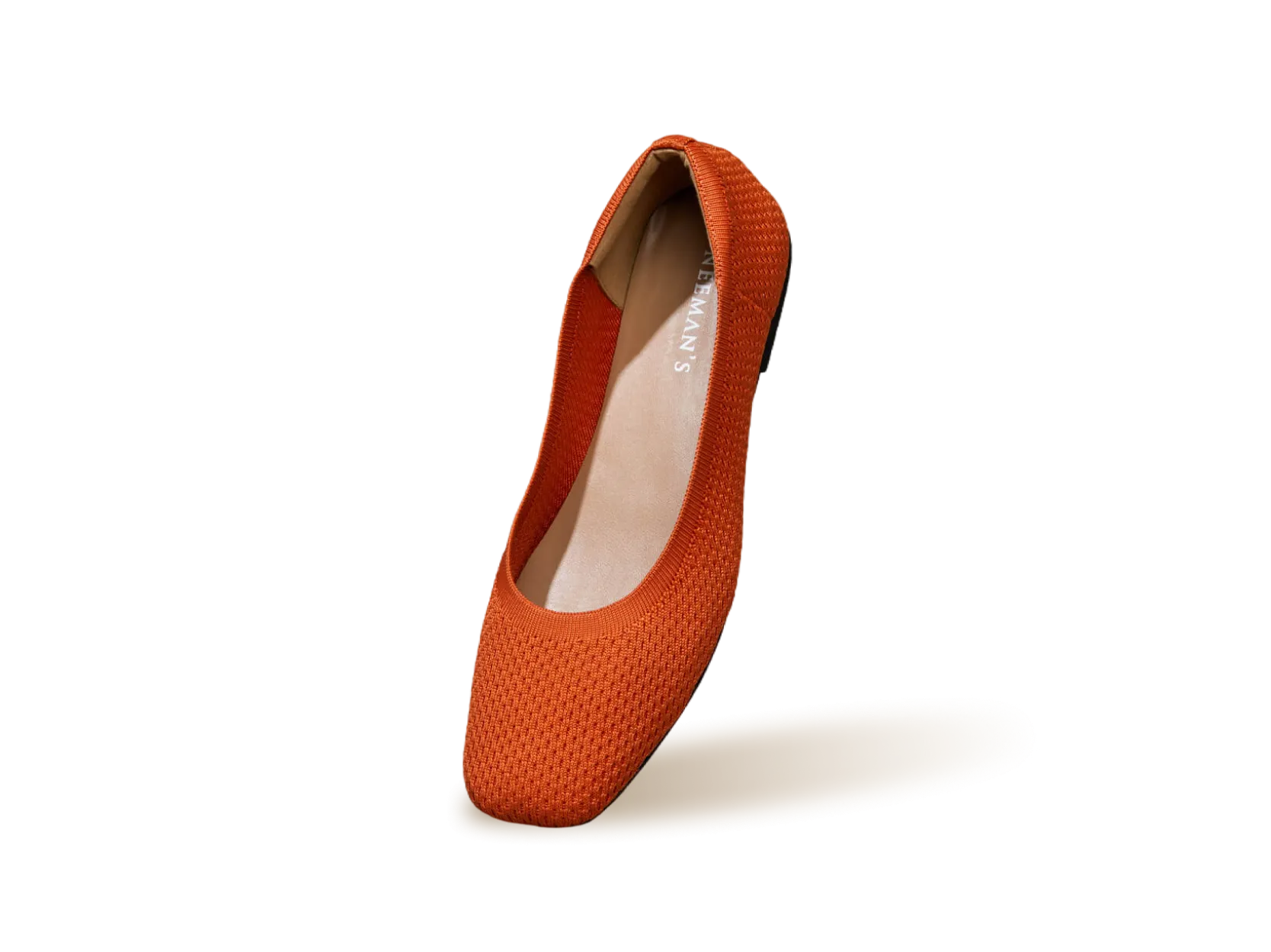 Plush Square Flats - Apricot