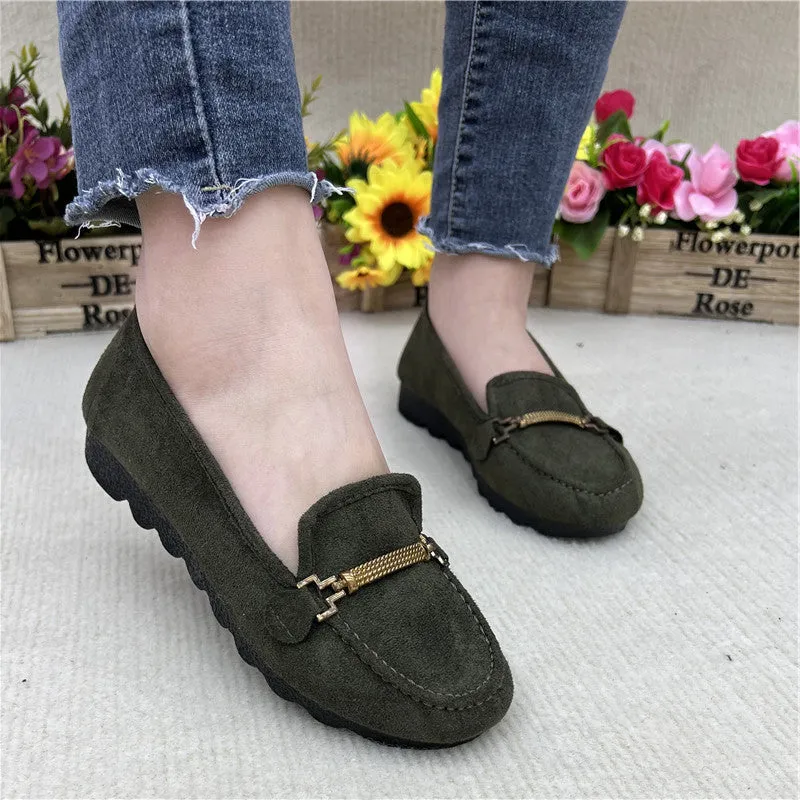 Popular Versatile Durable Cloth Flat Slip-on Canvas Shoes