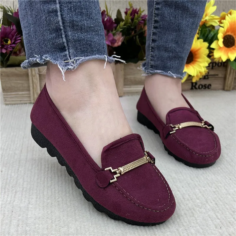 Popular Versatile Durable Cloth Flat Slip-on Canvas Shoes