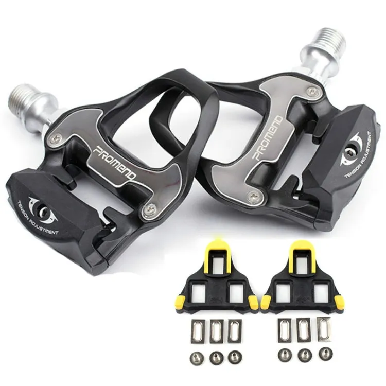 PROMEND Road Bike Aluminum Alloy Palin Bearing Self-locking Pedal