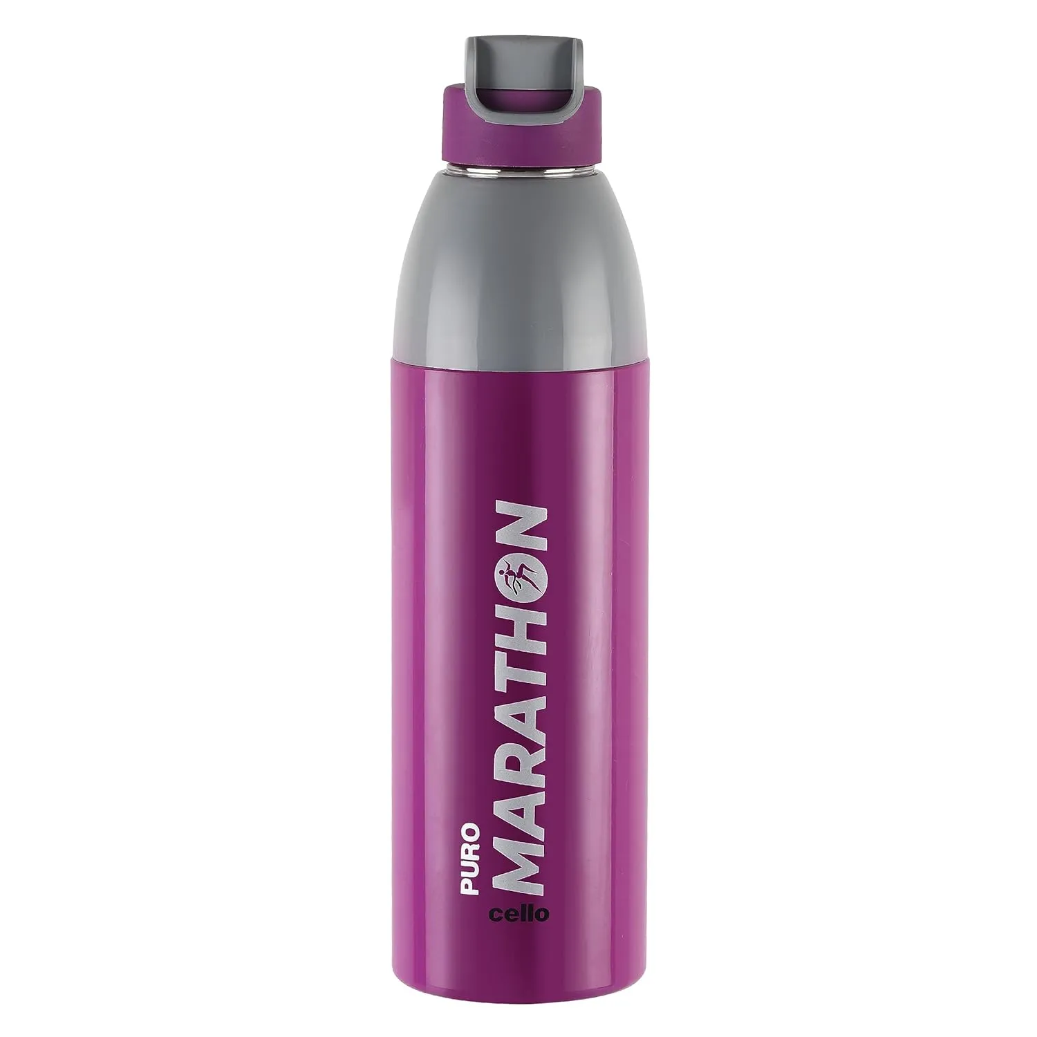 Puro Steel X Marathon Water Bottle with Inner Steel