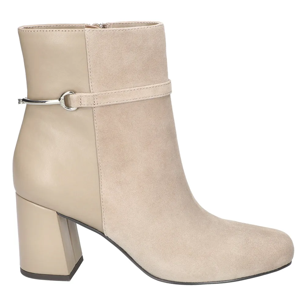 Quincy Square Toe Zippered Booties