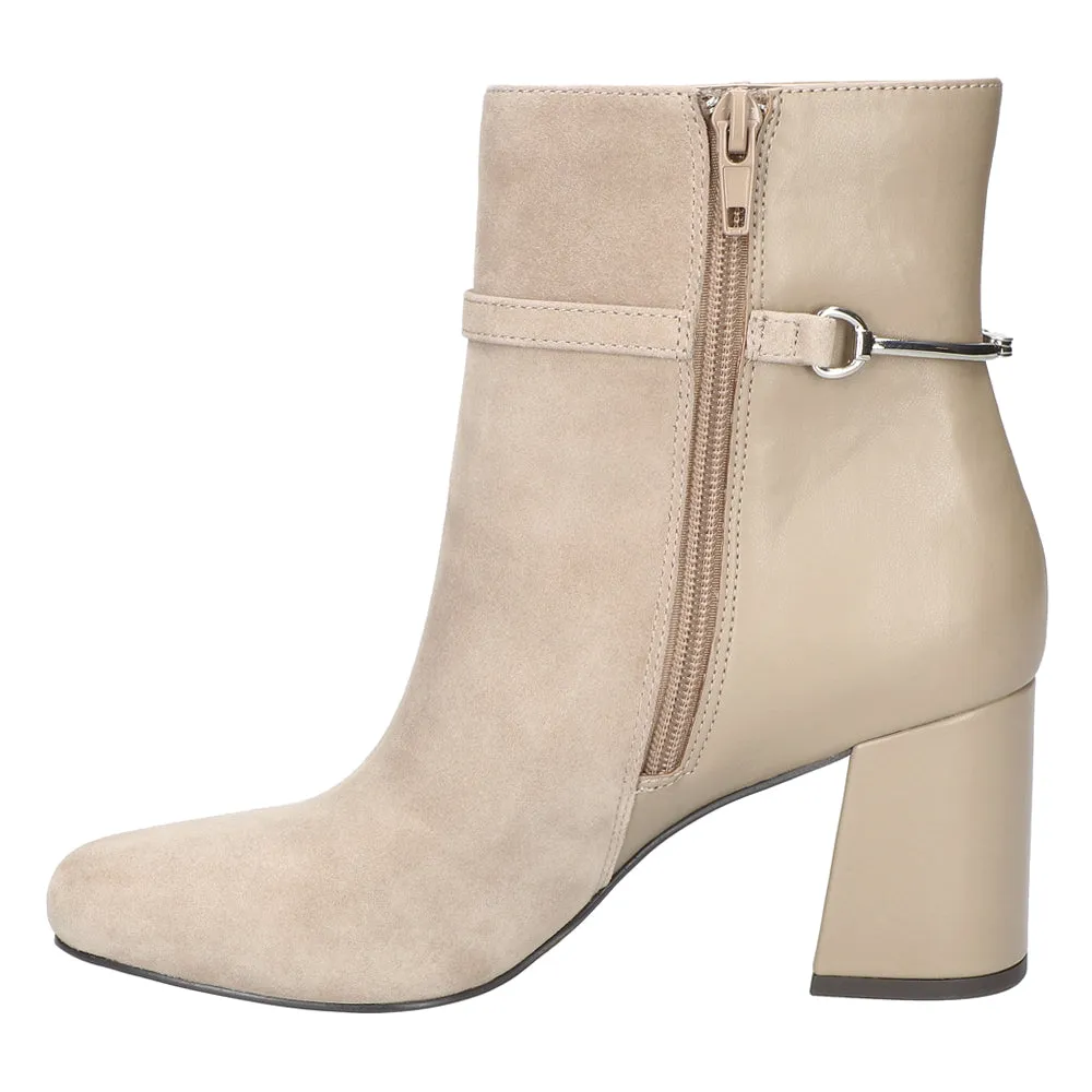 Quincy Square Toe Zippered Booties