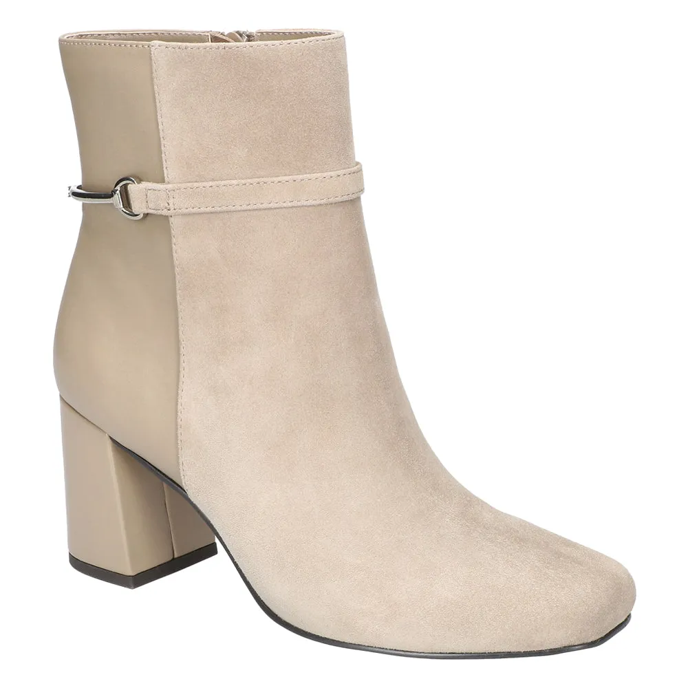 Quincy Square Toe Zippered Booties