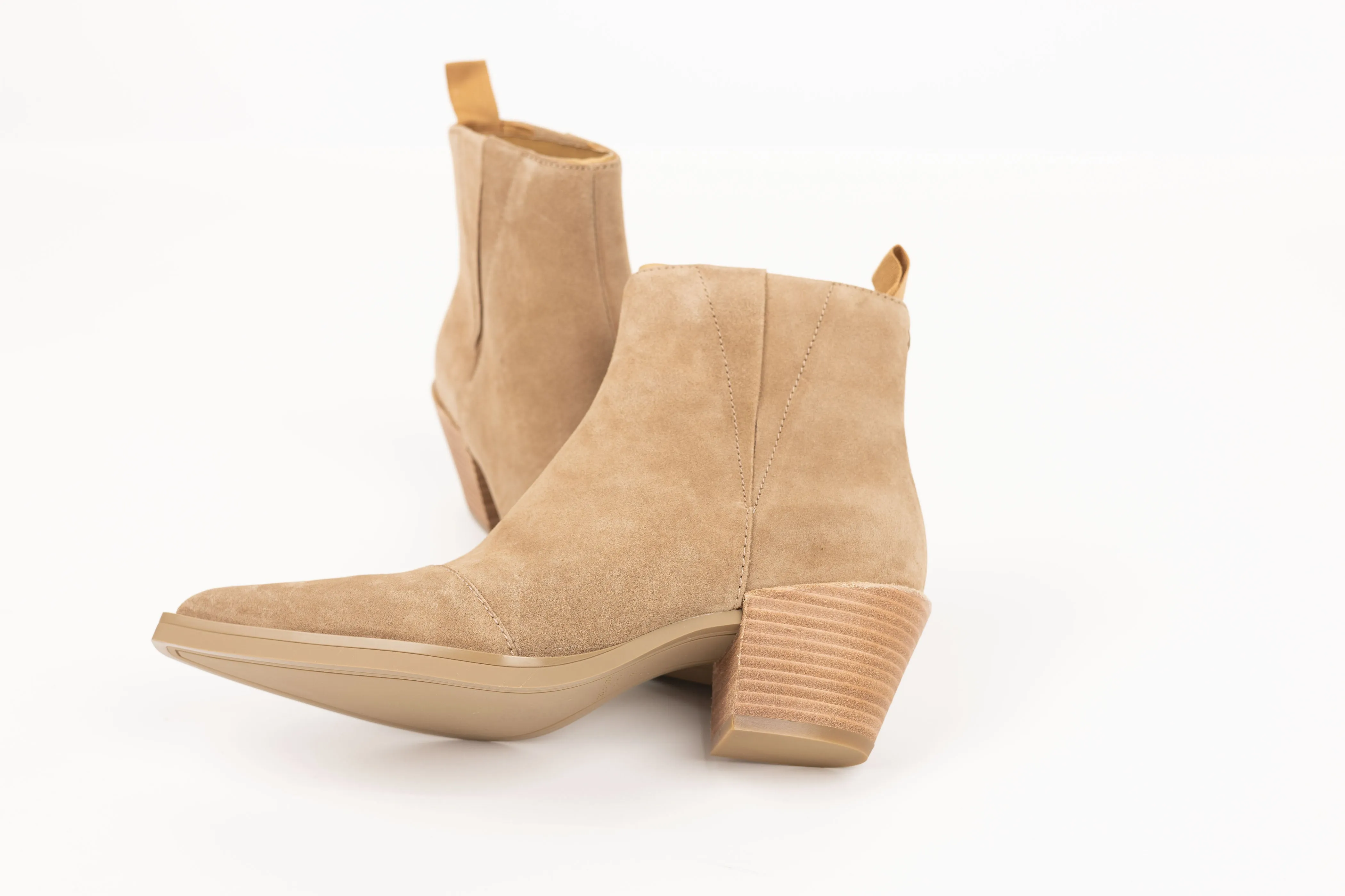 Rag & Bone Dart Boot in Camel Suede