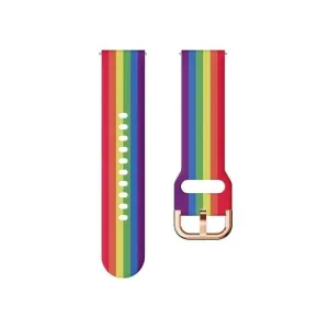 Rainbow Watch Straps compatible with the Fossil Hybrid Range